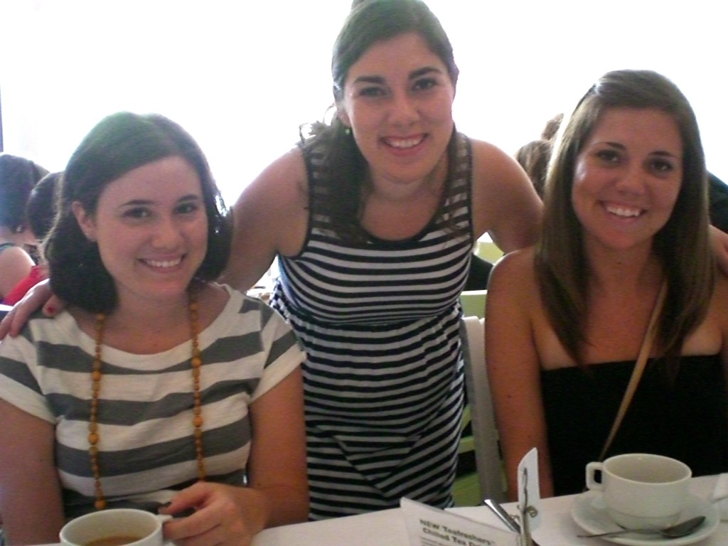 High Tea with my sisters!