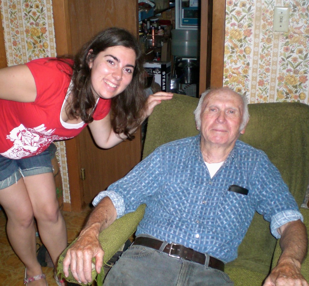 Me with my Grandfather!