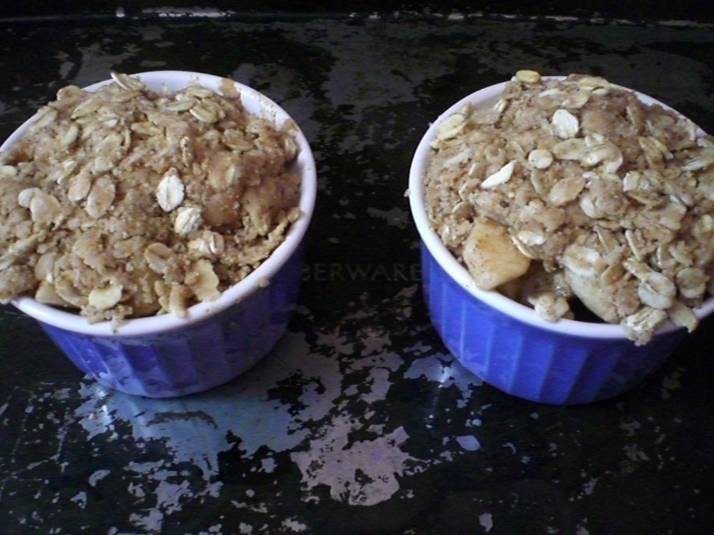 Apple Crisp For Two! | Simply Scrumptious by Sarah