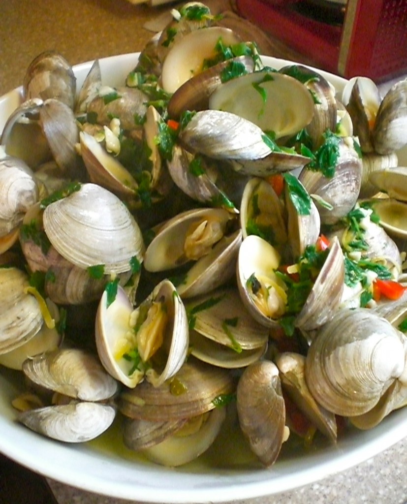 Steamed Clams | Simply Scrumptious by Sarah