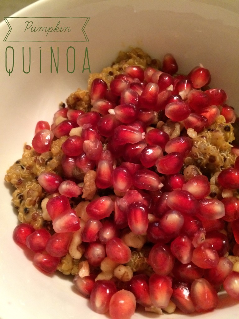 Pumpkin Quinoa | Simply Scrumptious by Sarah